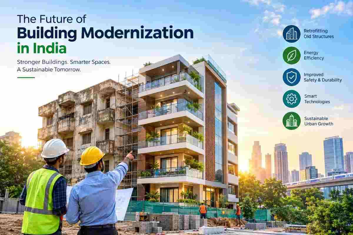 The Future of Building Modernization in India: Trends, Technology & Smarter Construction
