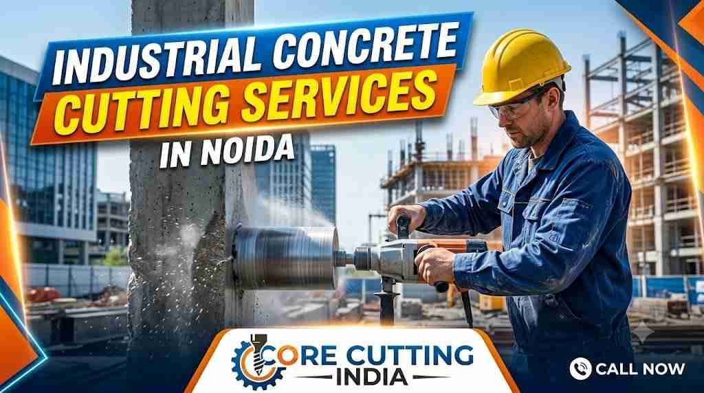 Industrial Concrete Cutting Services in Noida | Core Cutting India