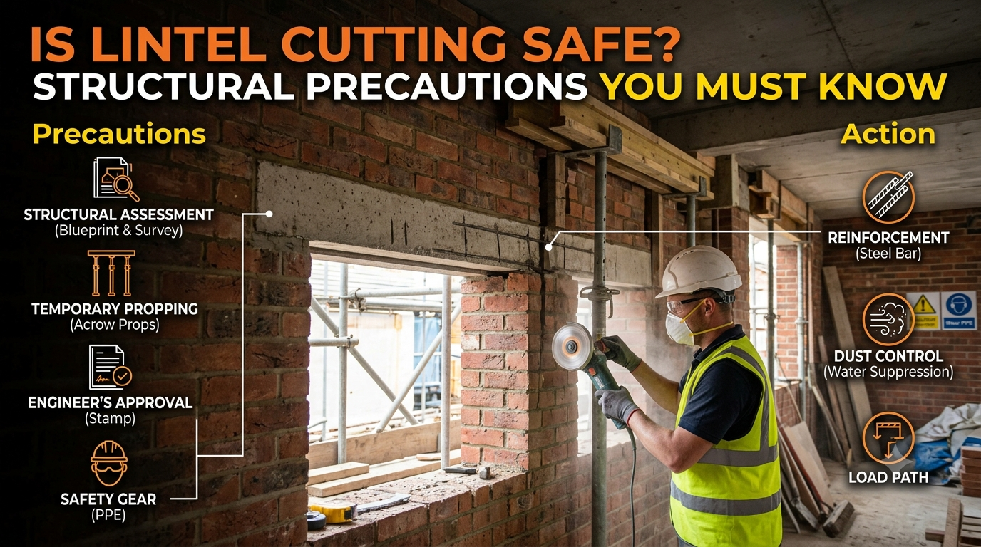 Is Lintel Cutting Safe? Essential Structural Precautions You Must Know
