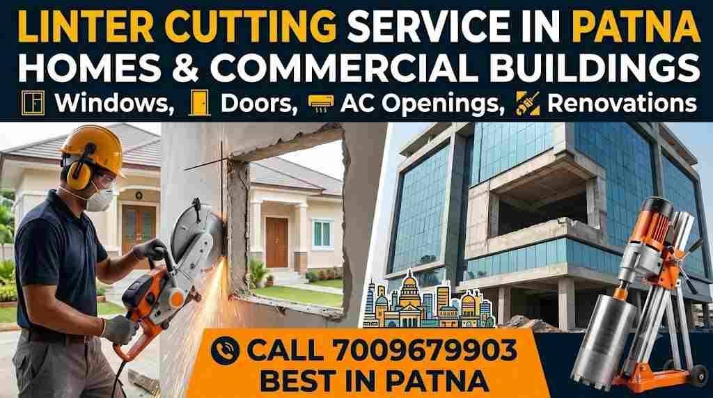 Linter Cutting Service in Patna for Homes & Commercial Buildings | Call 7009679903