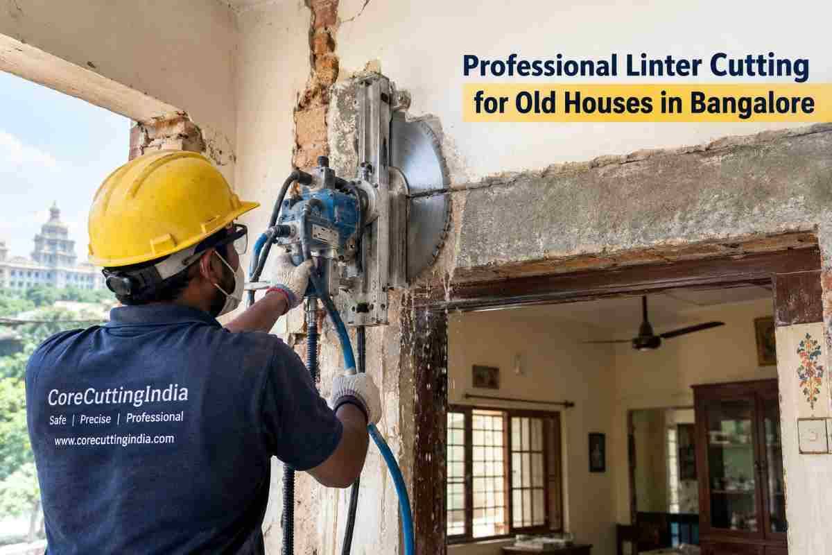 Professional Linter Cutting for Old Houses in Bangalore