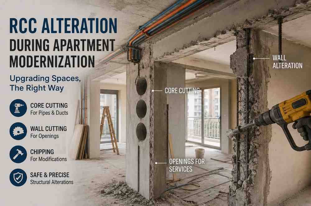Mastering RCC Alteration During Apartment Modernization: A Complete Guide to Safe Structural Modifications