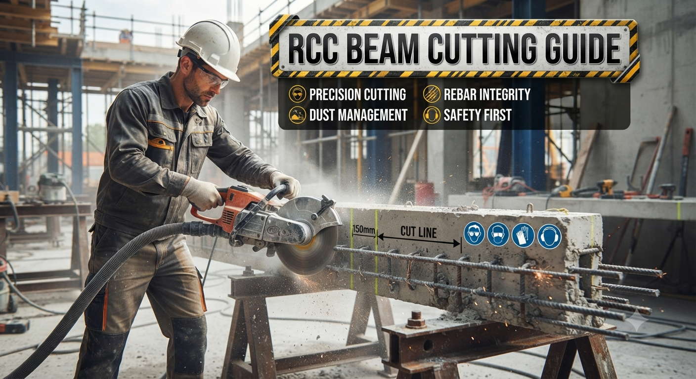 RCC Beam Cutting Guide: Expert Techniques and Safety Protocols