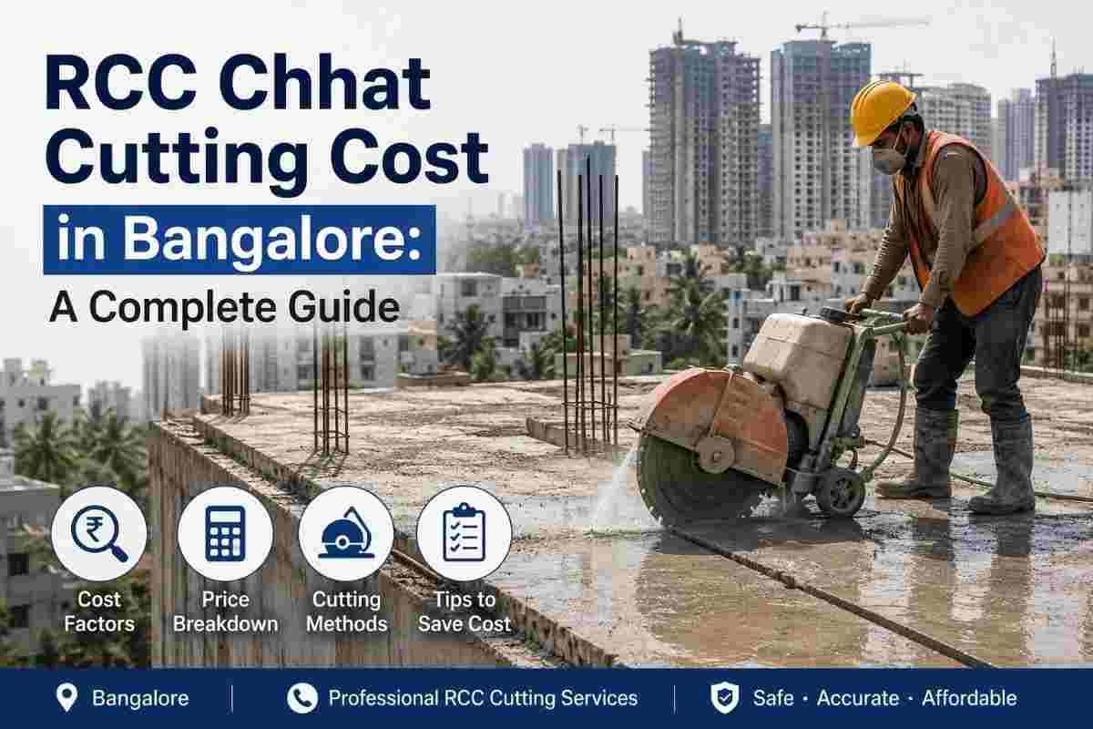RCC Chhat Cutting Cost in Bangalore | 2026 Guide