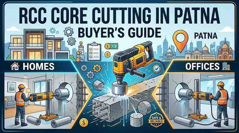 RCC Core Cutting in Patna: Buyer's Guide for Homes & Offices