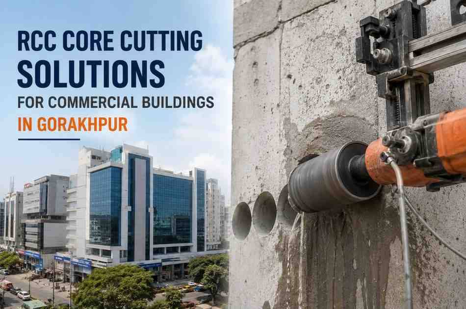 RCC Core Cutting Solutions for Commercial Buildings in Gorakhpur: Complete Guide for Safe and Precise Concrete Cutting