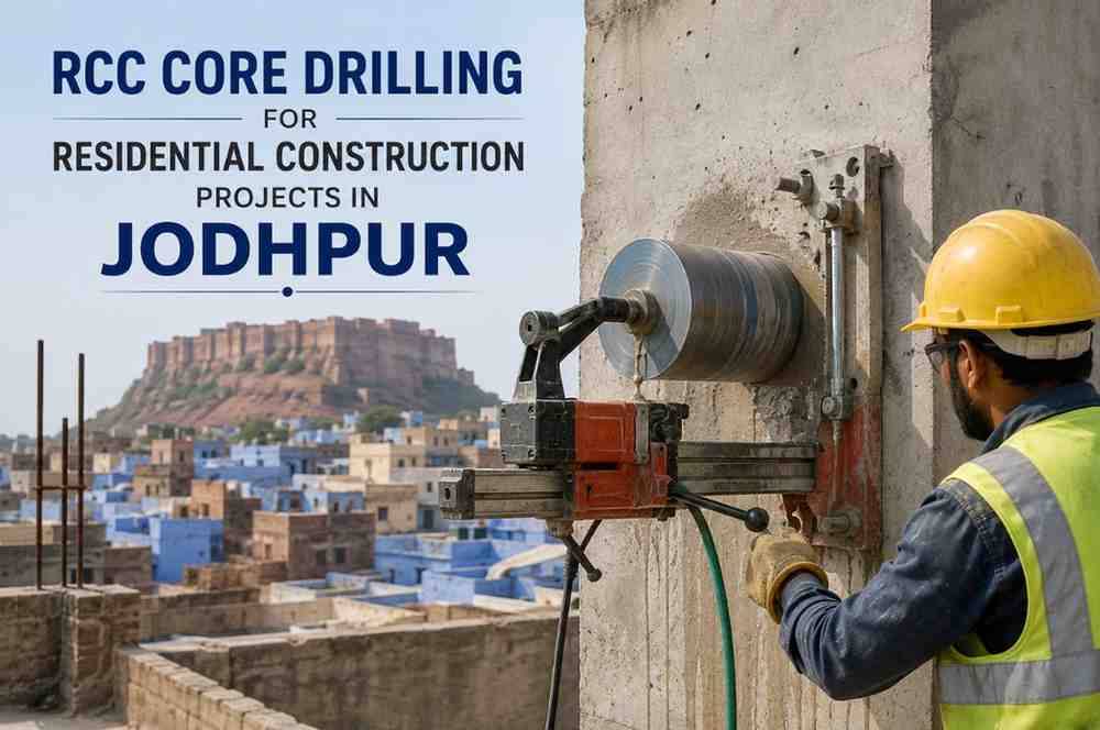 RCC Core Drilling for Residential Construction Projects in Jodhpur: Complete Guide for Homeowners and Builders