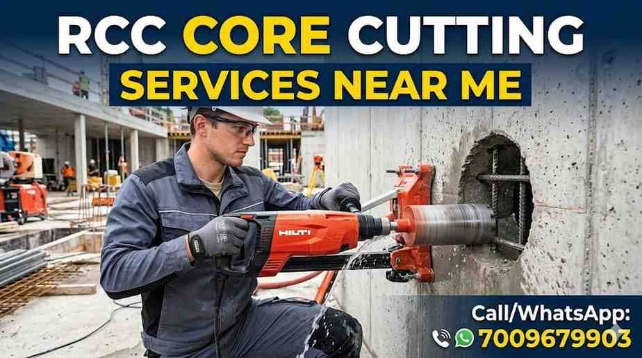 RCC Core Cutting Services Near Me | Call/WhatsApp 7009679903