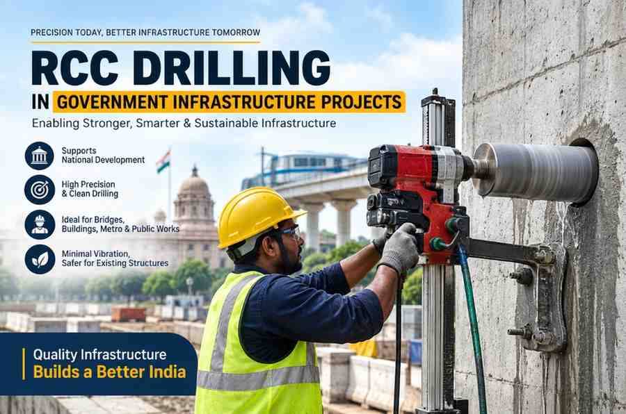 RCC Drilling in Government Infrastructure Projects: A Complete Guide by Core Cutting India