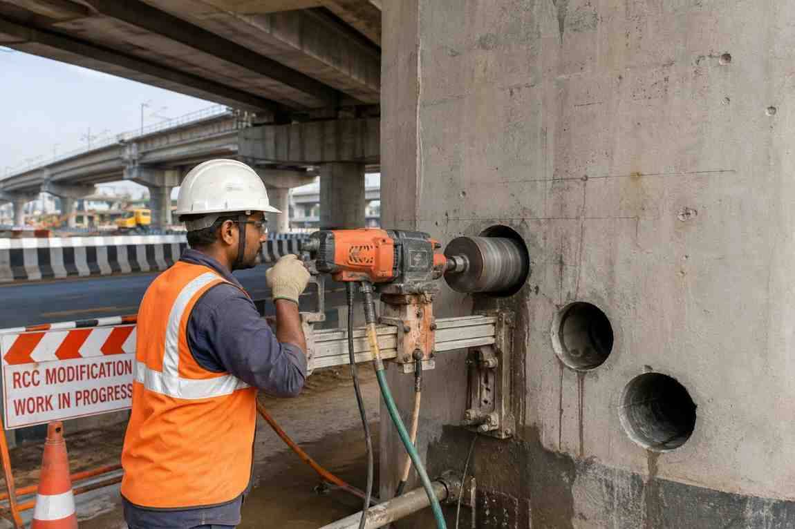 RCC Modification Work in Transportation Infrastructure Projects: Ensuring Longevity, Safety, and Structural Adaptation