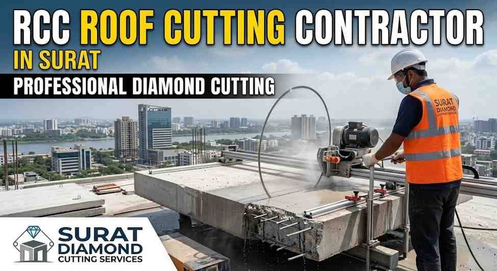RCC Roof Cutting Contractor in Surat – Professional Diamond Cutting
