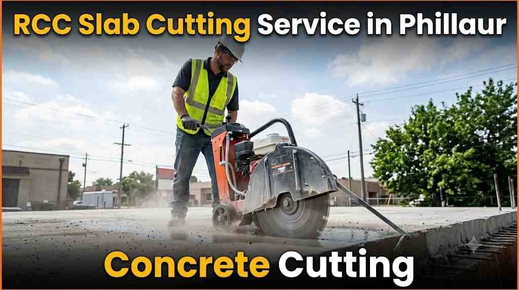 RCC Slab Cutting Service in Phillaur | Concrete Cutting