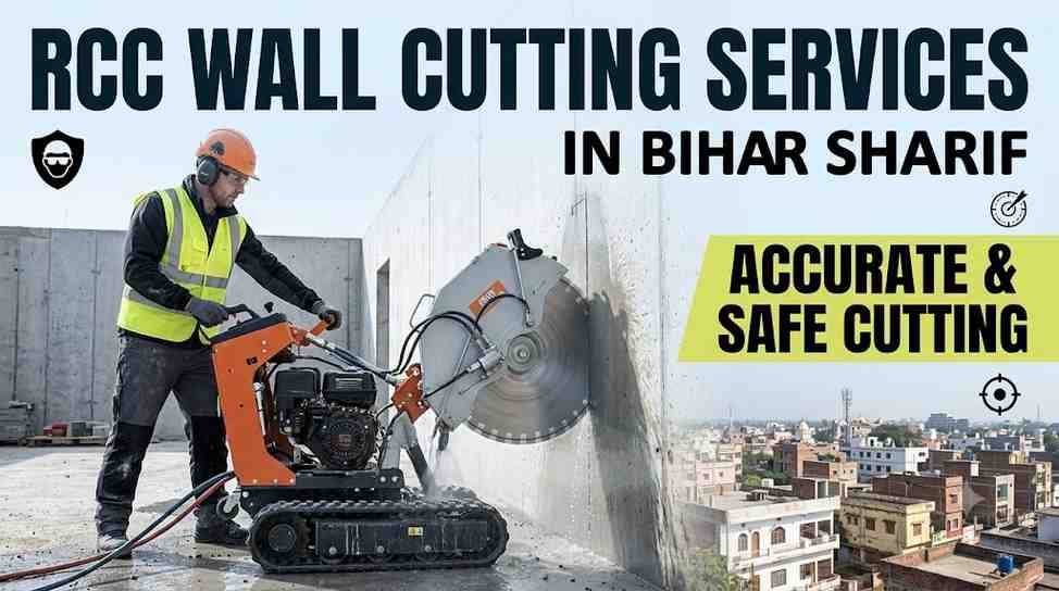 RCC Wall Cutting Services in Bihar Sharif | Accurate & Safe Cutting