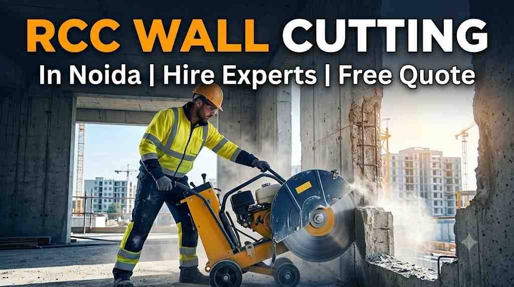 RCC Wall Cutting in Noida | Hire Experts | Free Quote