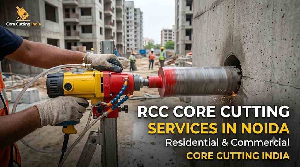 RCC Core Cutting Services in Noida | Residential & Commercial