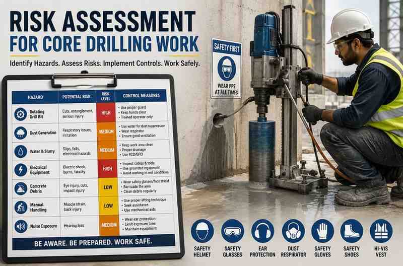 Risk Assessment for Core Drilling Work: A Complete Guide