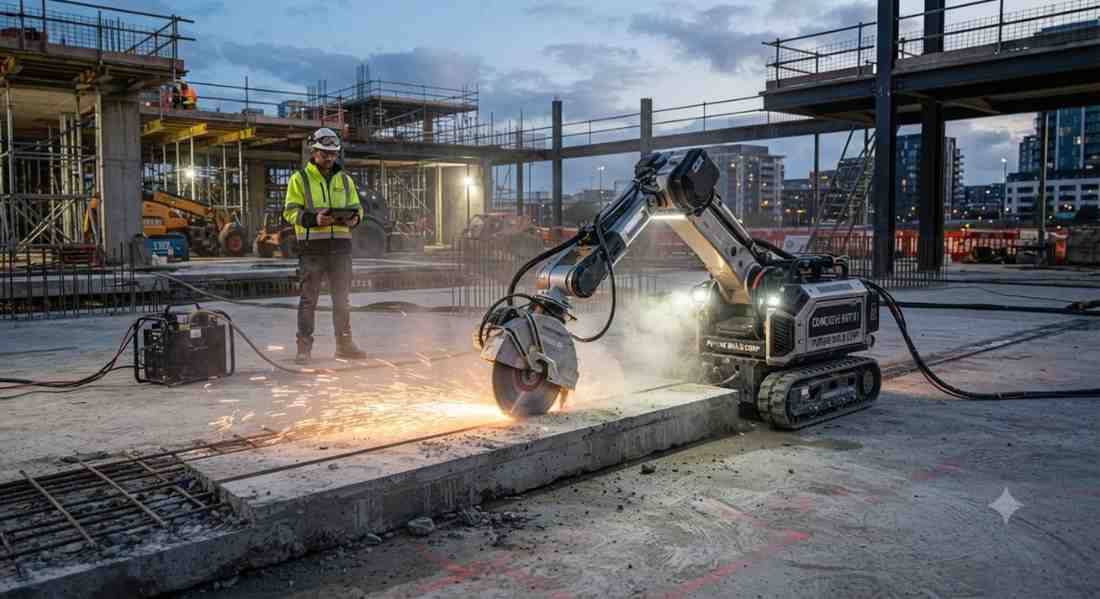 Robotic Concrete Cutting: The Future of Construction?