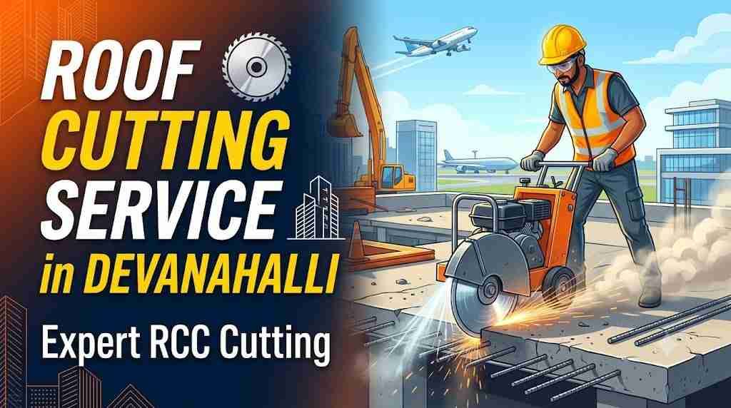 Roof Cutting Service in Devanahalli | Expert RCC Cutting