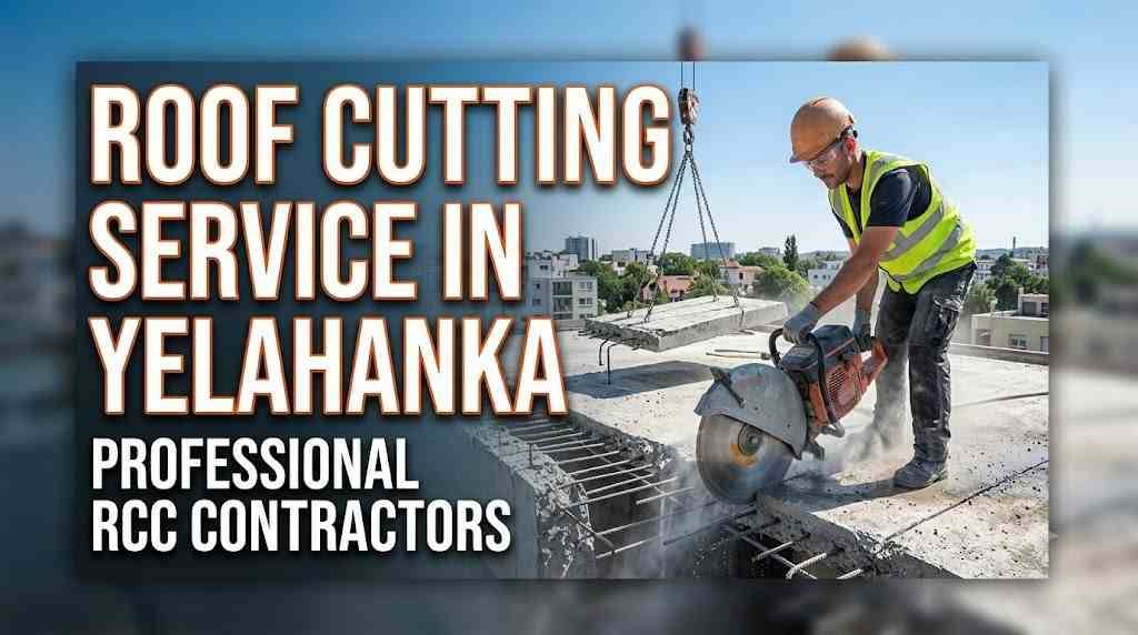 Roof Cutting Service in Yelahanka | RCC Roof Cutting Contractors