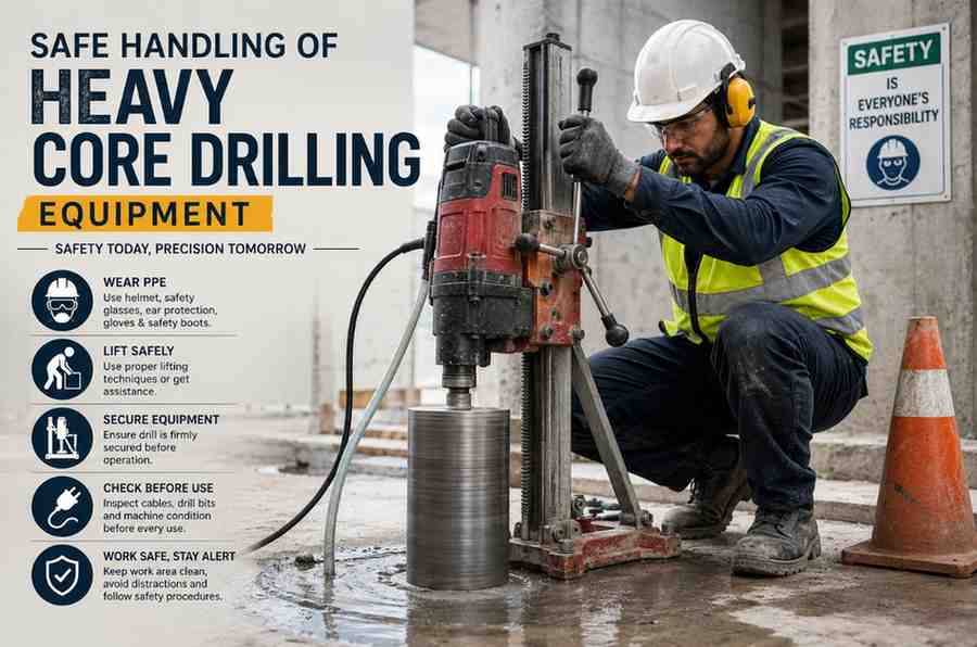 Safe Handling of Heavy Core Drilling Equipment: Ultimate Safety Guide