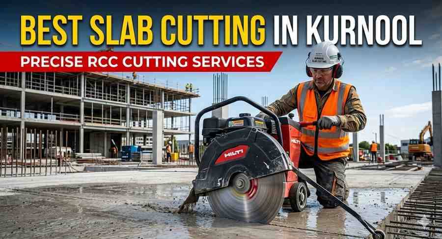 Best Slab Cutting Service in Kurnool | Precise RCC Cutting