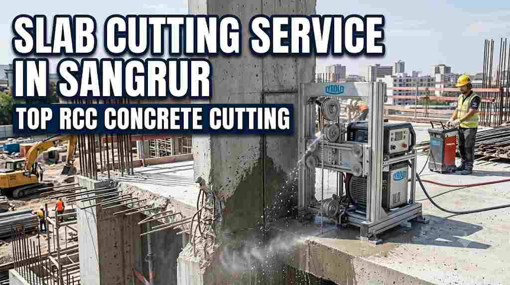 Slab Cutting Service in Sangrur | Top RCC Concrete Cutting