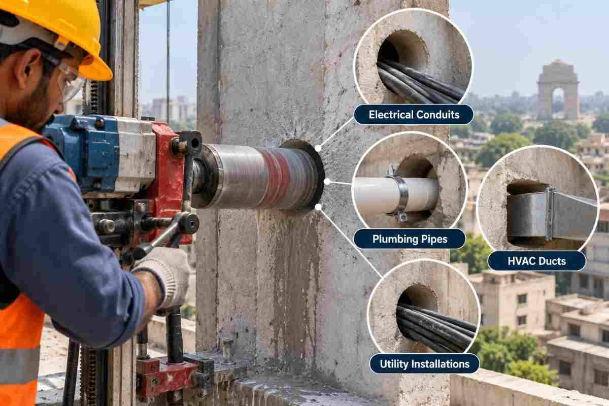 Core Cutting in Delhi: Practical Uses & Benefits | Core Cutting India