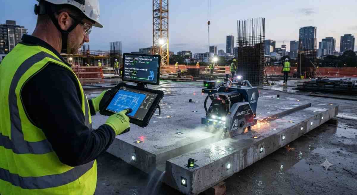 Smart Construction Technology for Concrete Cutting Projects | Core Cutting India