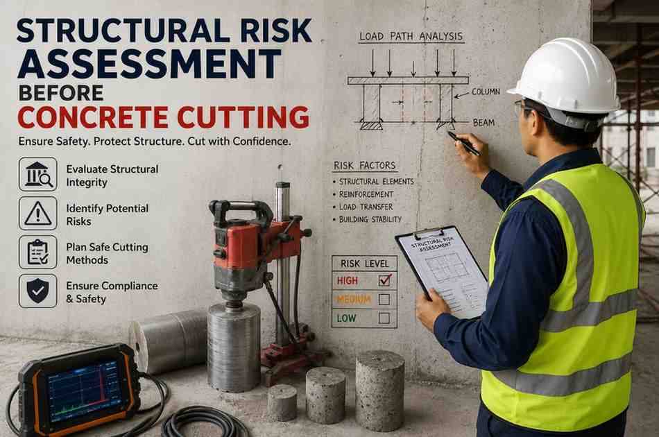 Structural Risk Assessment Before Concrete Cutting | Core Cutting India
