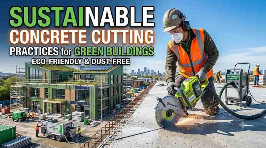 Sustainable Concrete Cutting Practices for Green Buildings | Core Cutting India