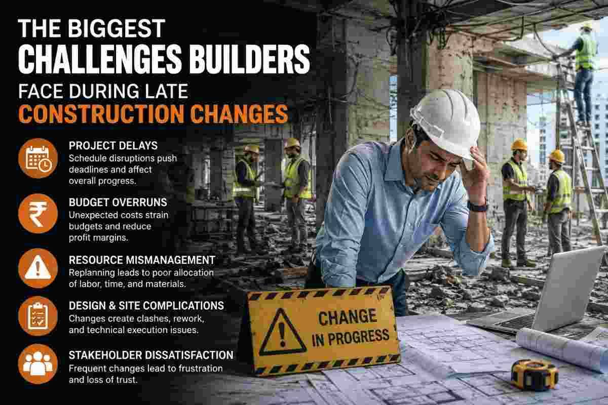 The Biggest Challenges Builders Face During Late Construction Changes