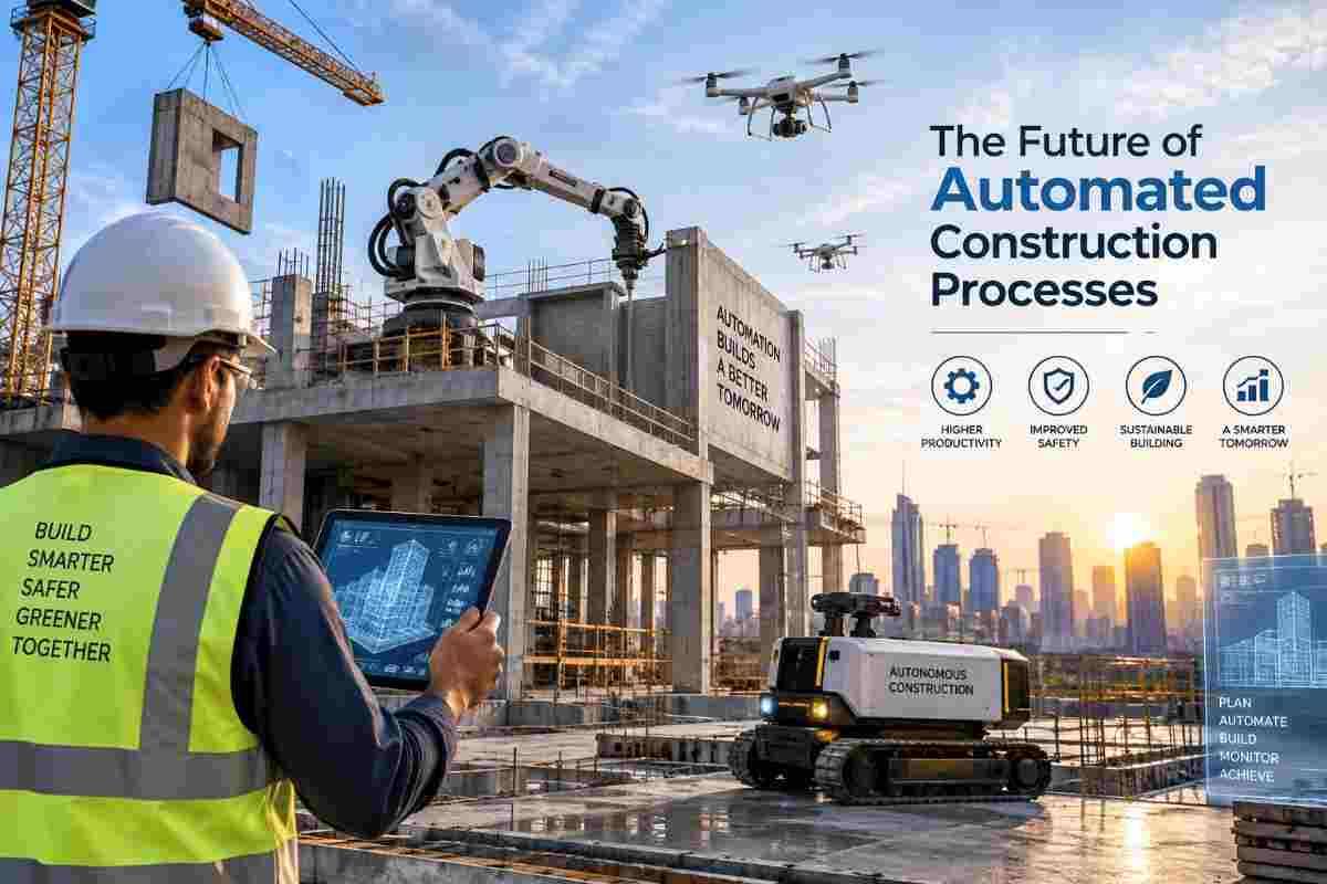 The Future of Automated Construction Processes: How Robotics, AI & Smart Cutting Are Rebuilding India's Construction Industry