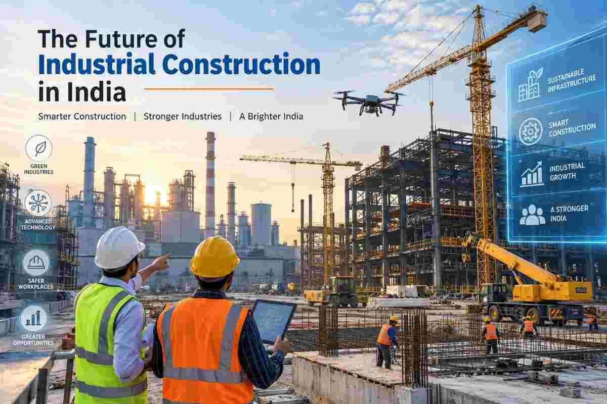 The Future of Industrial Construction in India: Trends, Technology & Growth (2026 and Beyond) | CoreCuttingIndia