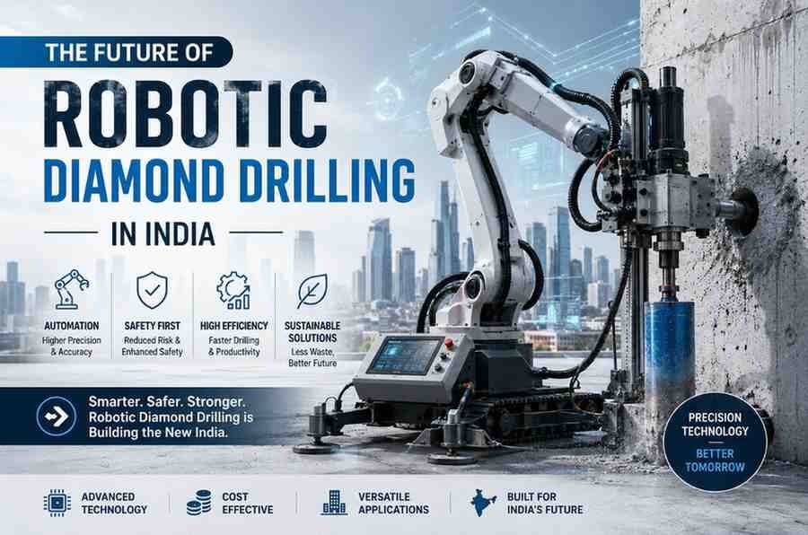 The Future of Robotic Diamond Drilling in India | Core Cutting India
