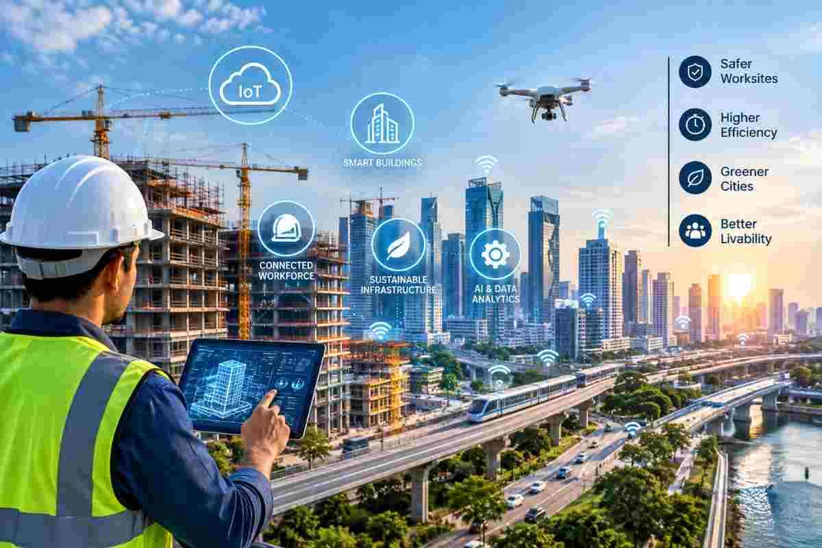 The Future of Smart Infrastructure Projects | Smart Construction in India