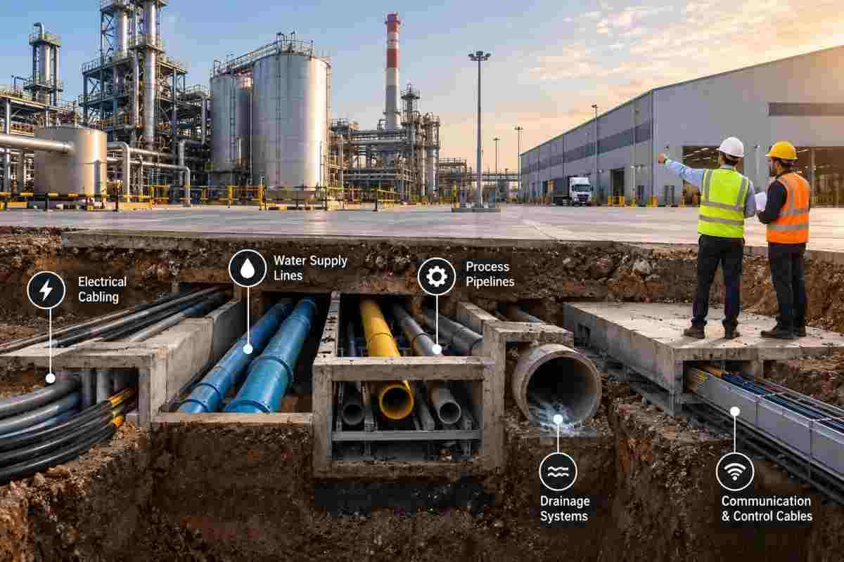 The Hidden Infrastructure Behind Large Industrial Sites | Core Cutting India