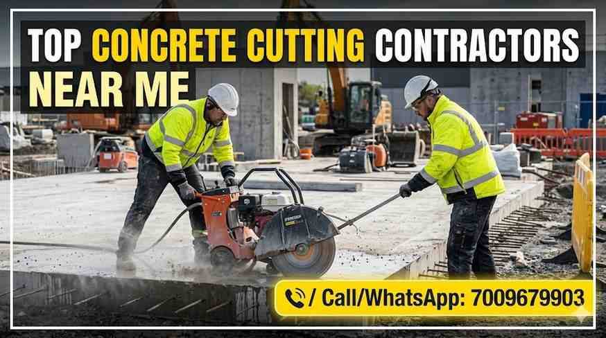 Top Concrete Cutting Contractors Near Me | Call/WhatsApp 7009679903