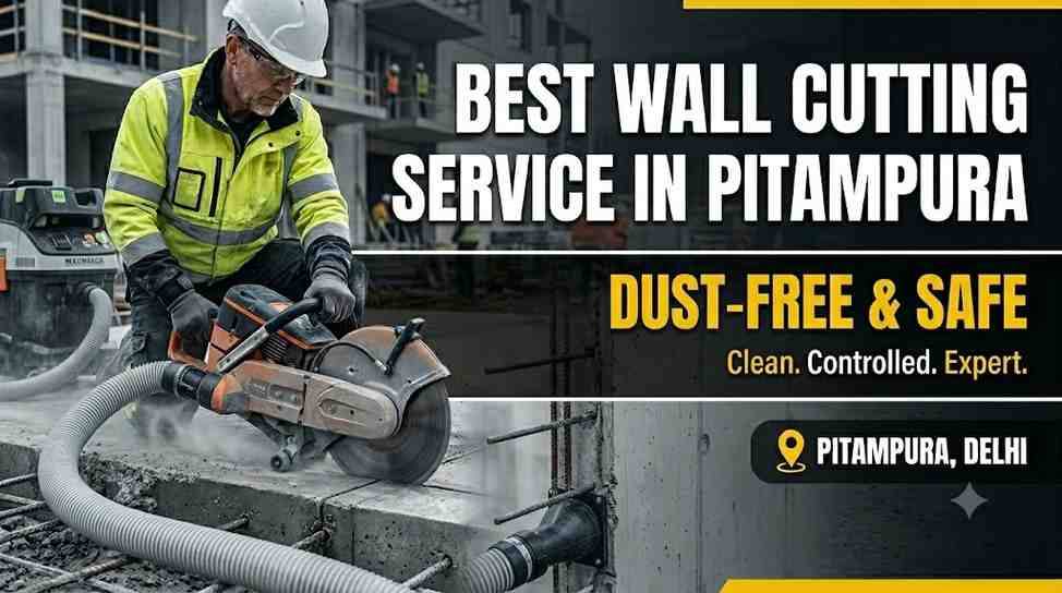 Best Wall Cutting Service in Pitampura | Dust-Free & Safe