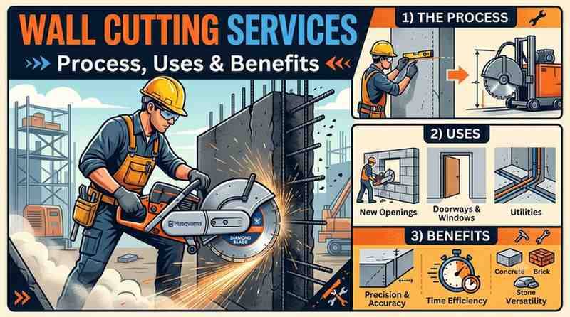 Wall Cutting Services: Process, Uses & Benefits