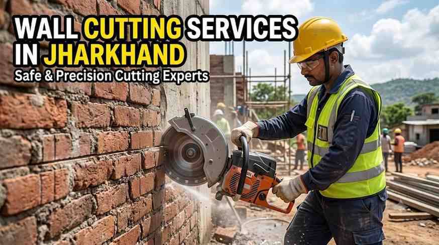 Wall Cutting Services in Jharkhand | Safe & Precision Cutting Experts