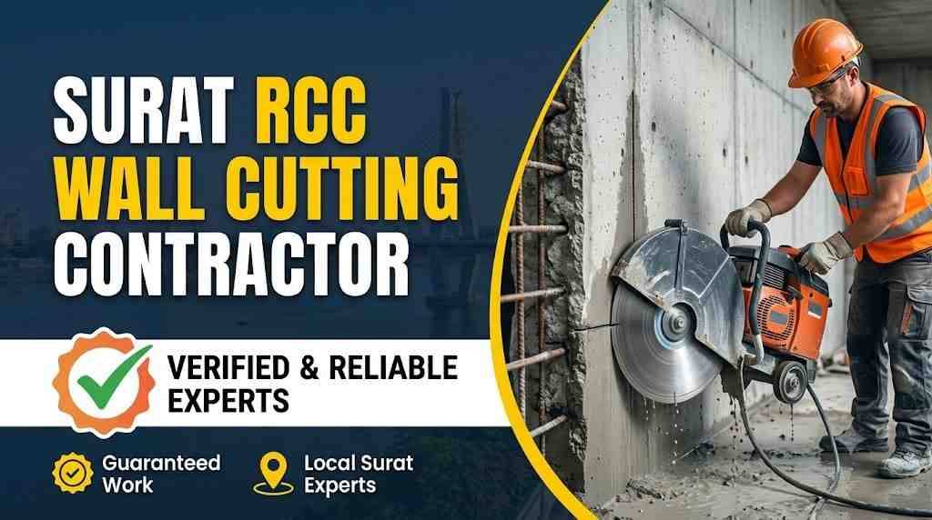 RCC Wall Cutting Contractor in Surat | Verified & Reliable Experts