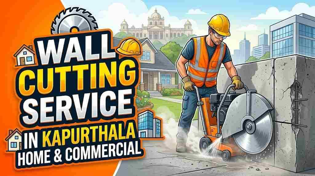Wall Cutting Service in Kapurthala | Home & Commercial
