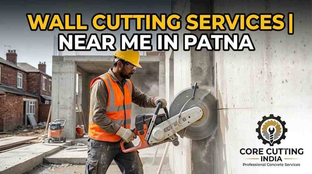 Wall Cutting Services Near Me in Patna | Core Cutting India