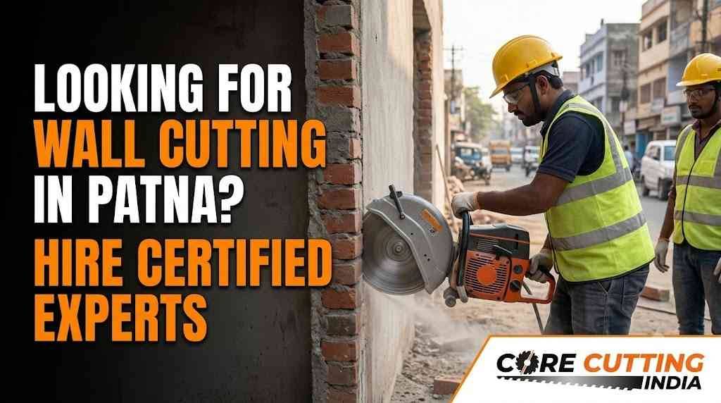 Looking for Wall Cutting in Patna? Hire Certified Experts | Core Cutting India