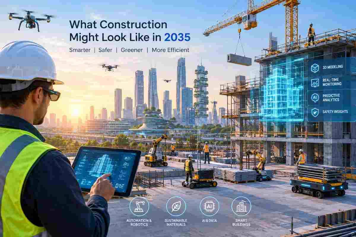 What Construction Might Look Like in 2035: Trends, Technology & Predictions
