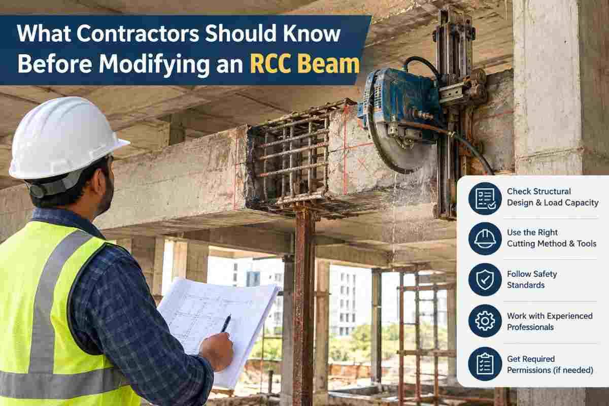 What Contractors Should Know Before Modifying an RCC Beam: A Complete Safety and Planning Guide