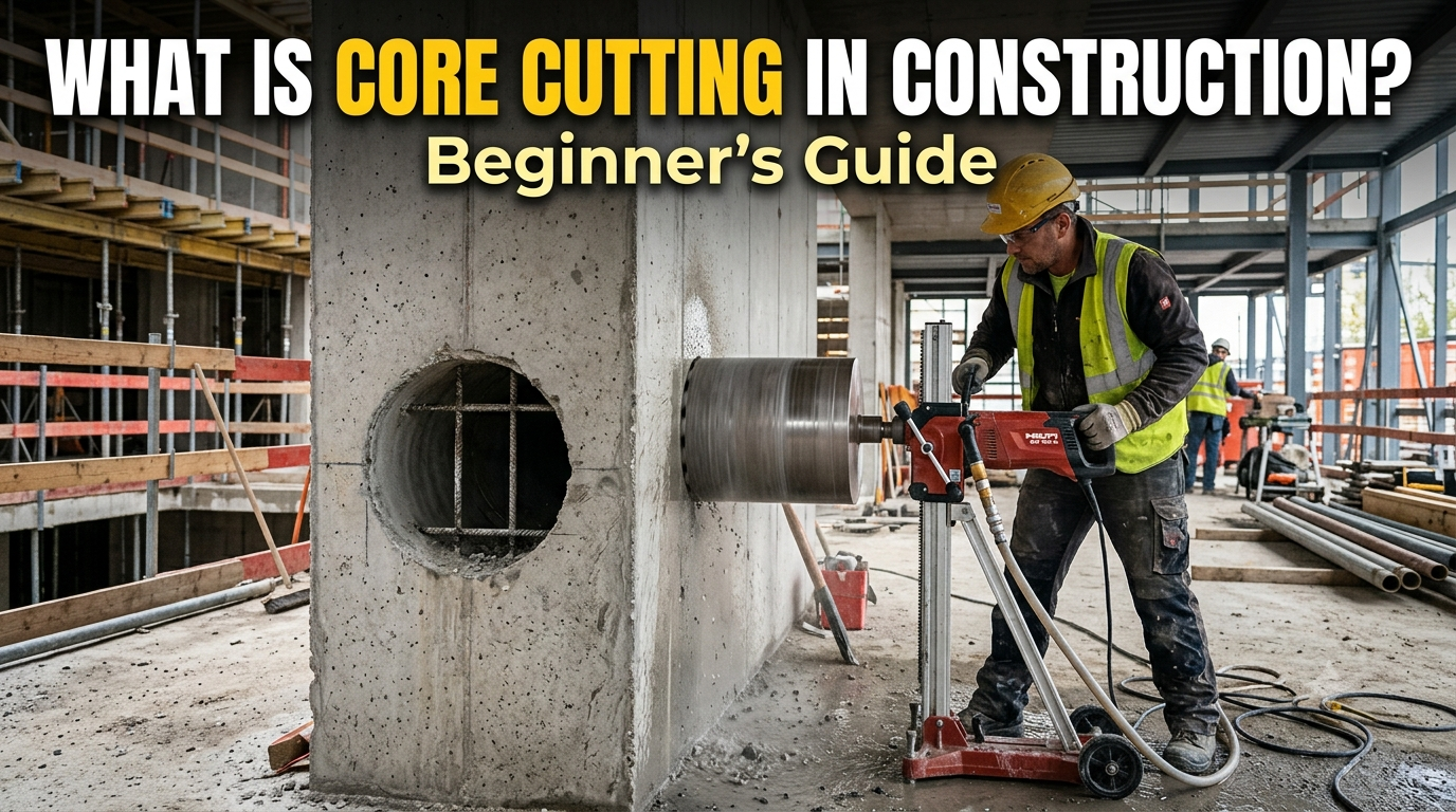 What Is Core Cutting in Construction? A Comprehensive Beginner’s Guide