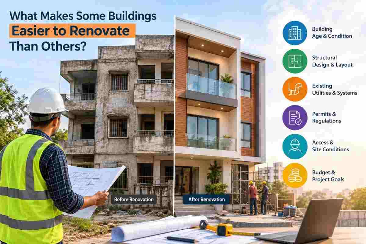 What Makes Some Buildings Easier to Renovate Than Others? | Core Cutting India