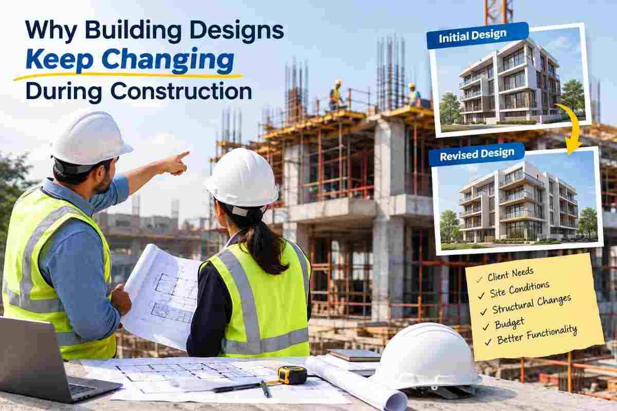 Why Building Designs Keep Changing During Construction | Core Cutting India