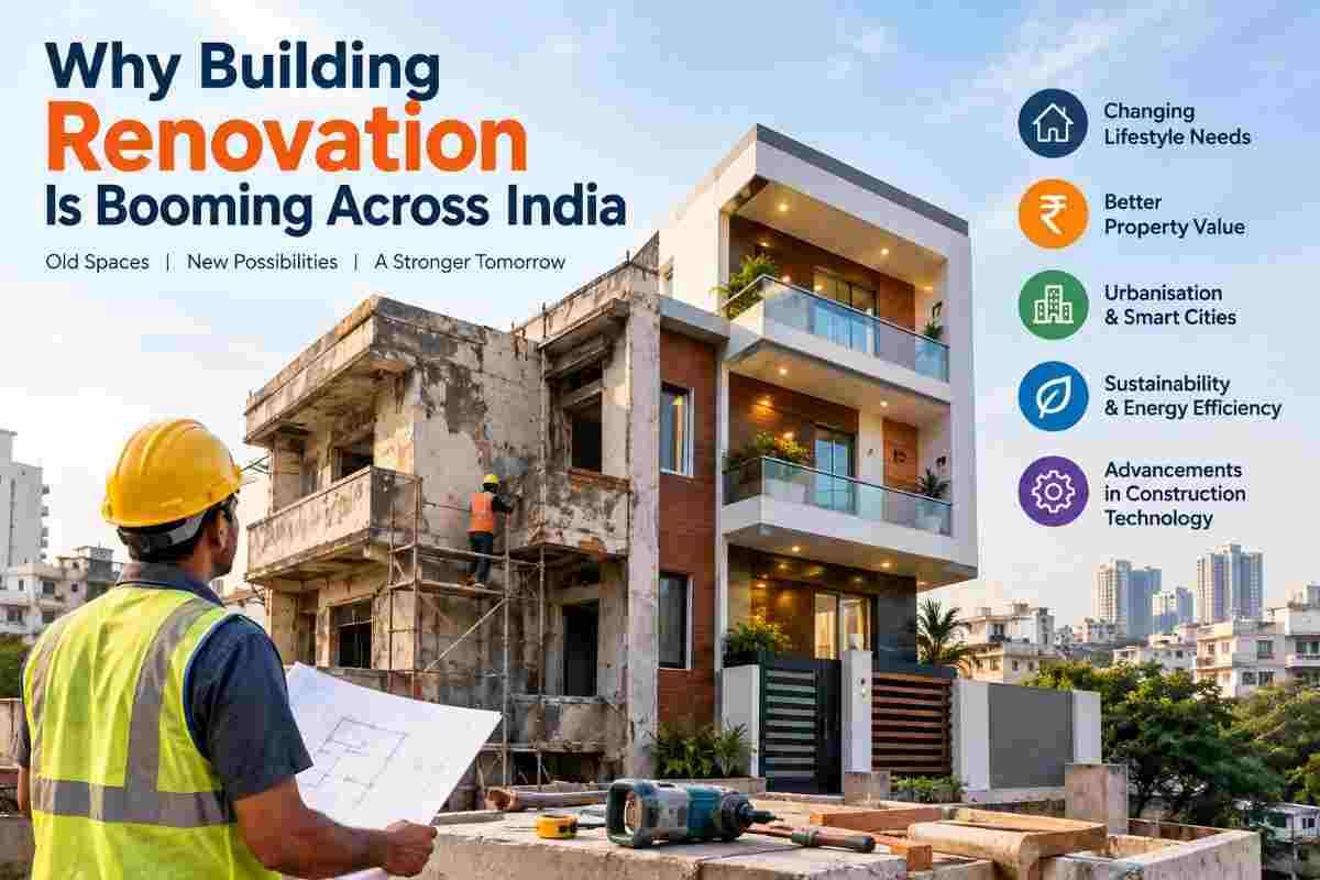 Why Building Renovation Is Booming Across India | CoreCuttingIndia